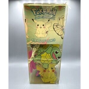 Pokémon String Of Lights  Vintage 1995-2000 Gotta Catch Em All - Rare - Working